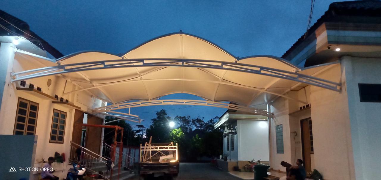 atap membran carport bengkulu