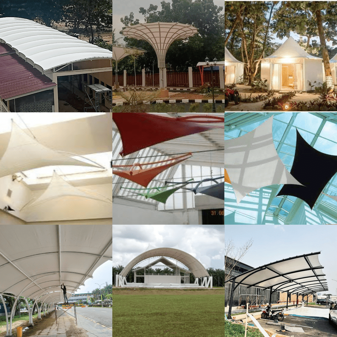 proyek atap membran